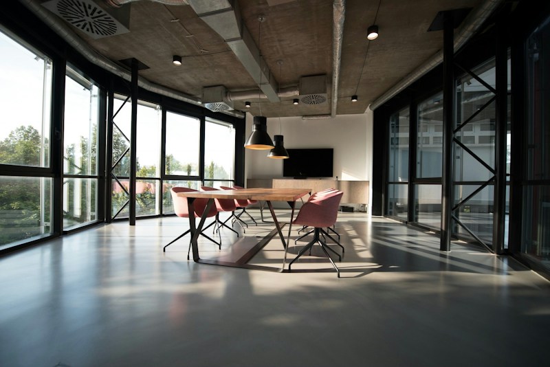 Ordered workspace reflecting a focused, collaborative digital practice